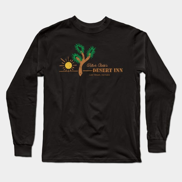 The Desert Inn Long Sleeve T-Shirt by MindsparkCreative